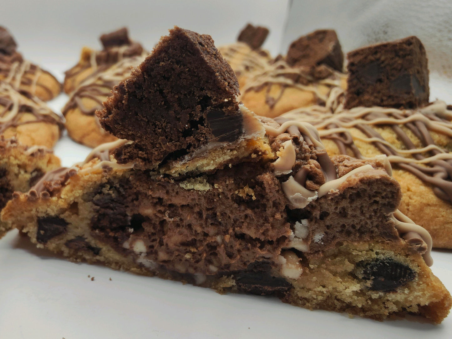 Brownie NYC Stuffed Cookie