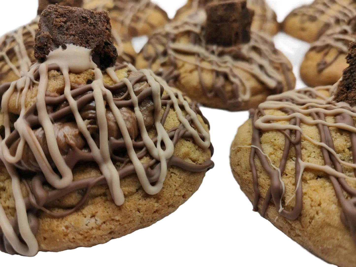 Brownie NYC Stuffed Cookie