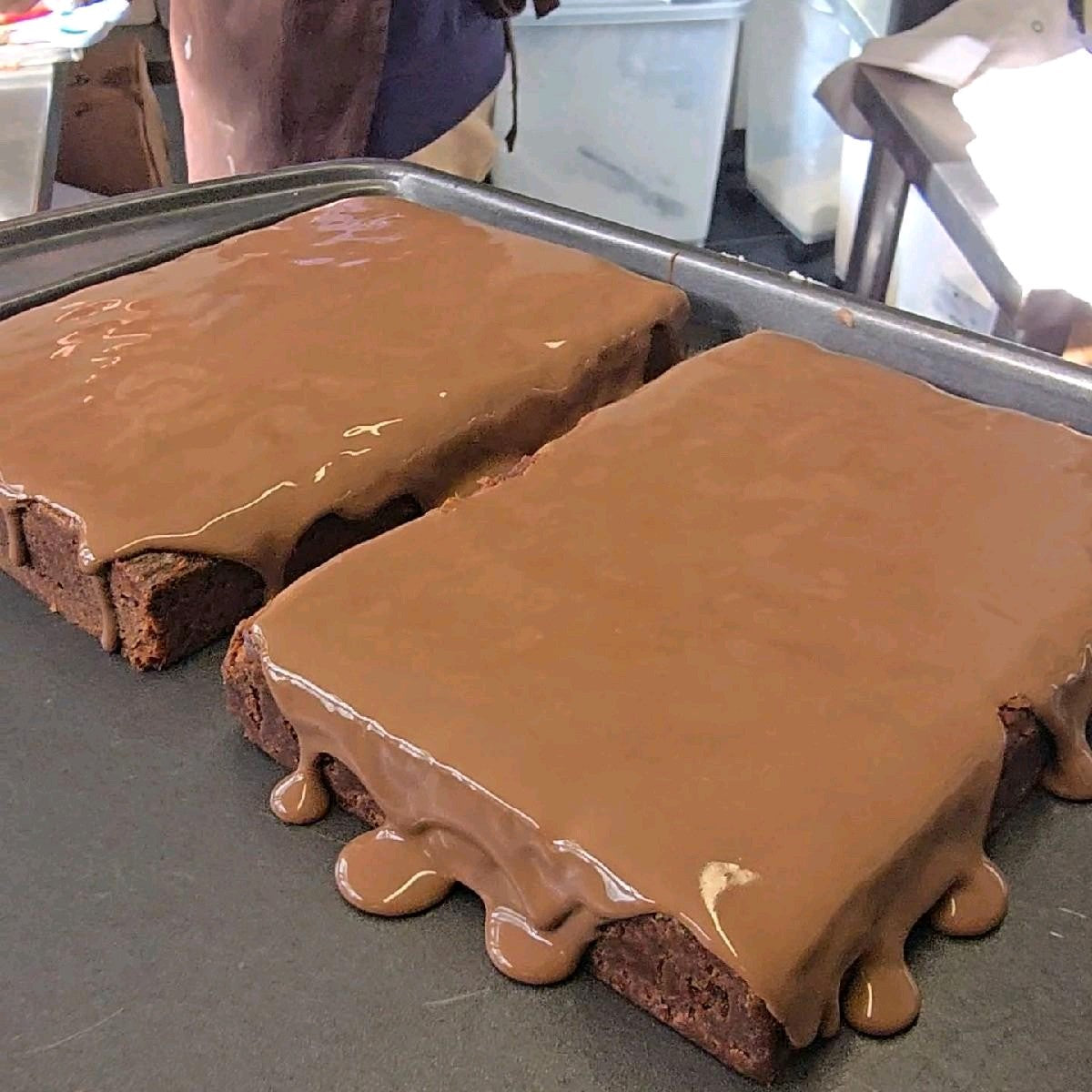 XL Chocolate Brownie Slab - Rich and Fudgy Flavour - Milk Chocolate, Snack