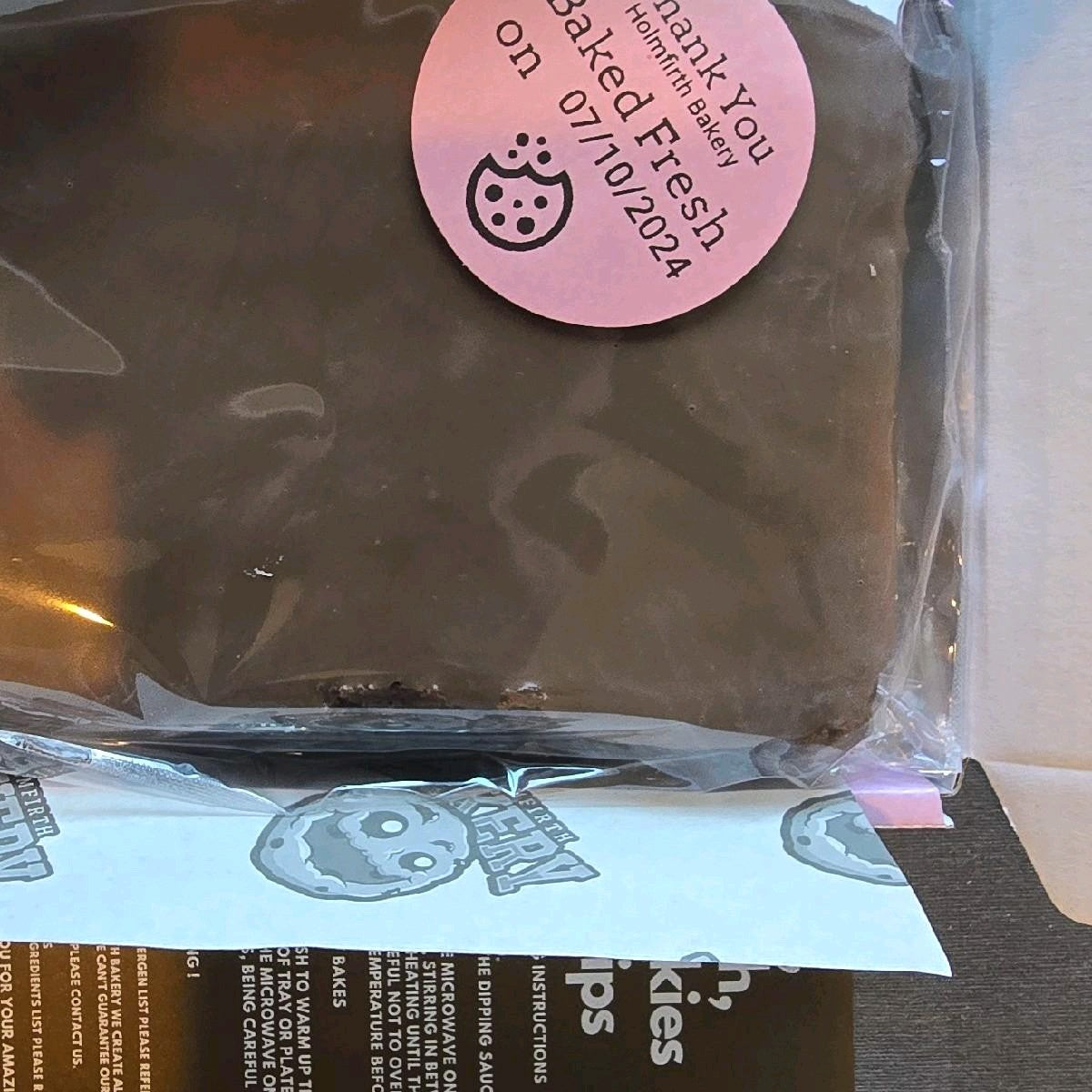 XL Chocolate Brownie Slab - Rich and Fudgy Flavour - Milk Chocolate, Snack