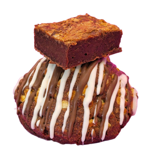Brownie NYC Stuffed Cookie Double Chocolate version