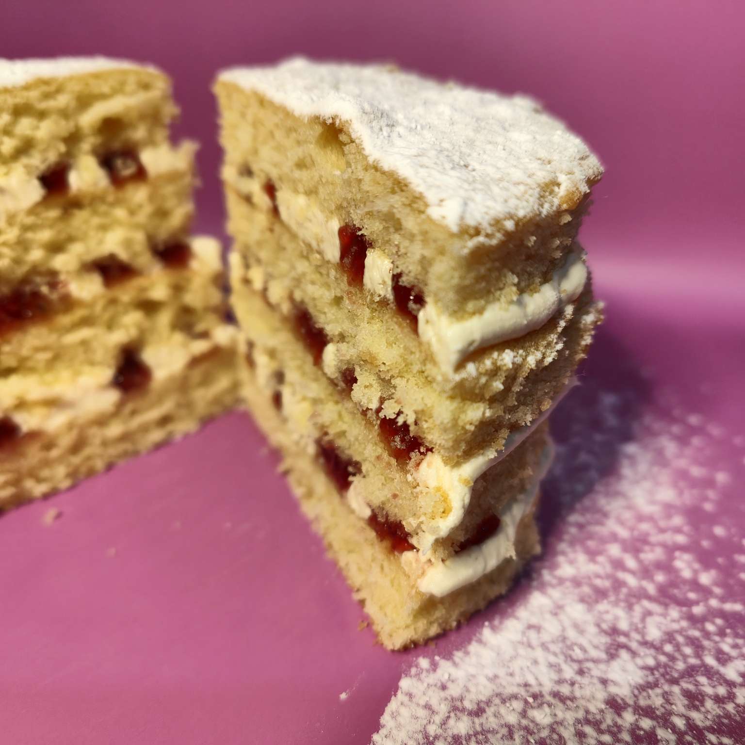 Victoria Sponge Classic Cake