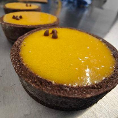 Pâte Sablée Tart Mango & Chocolate