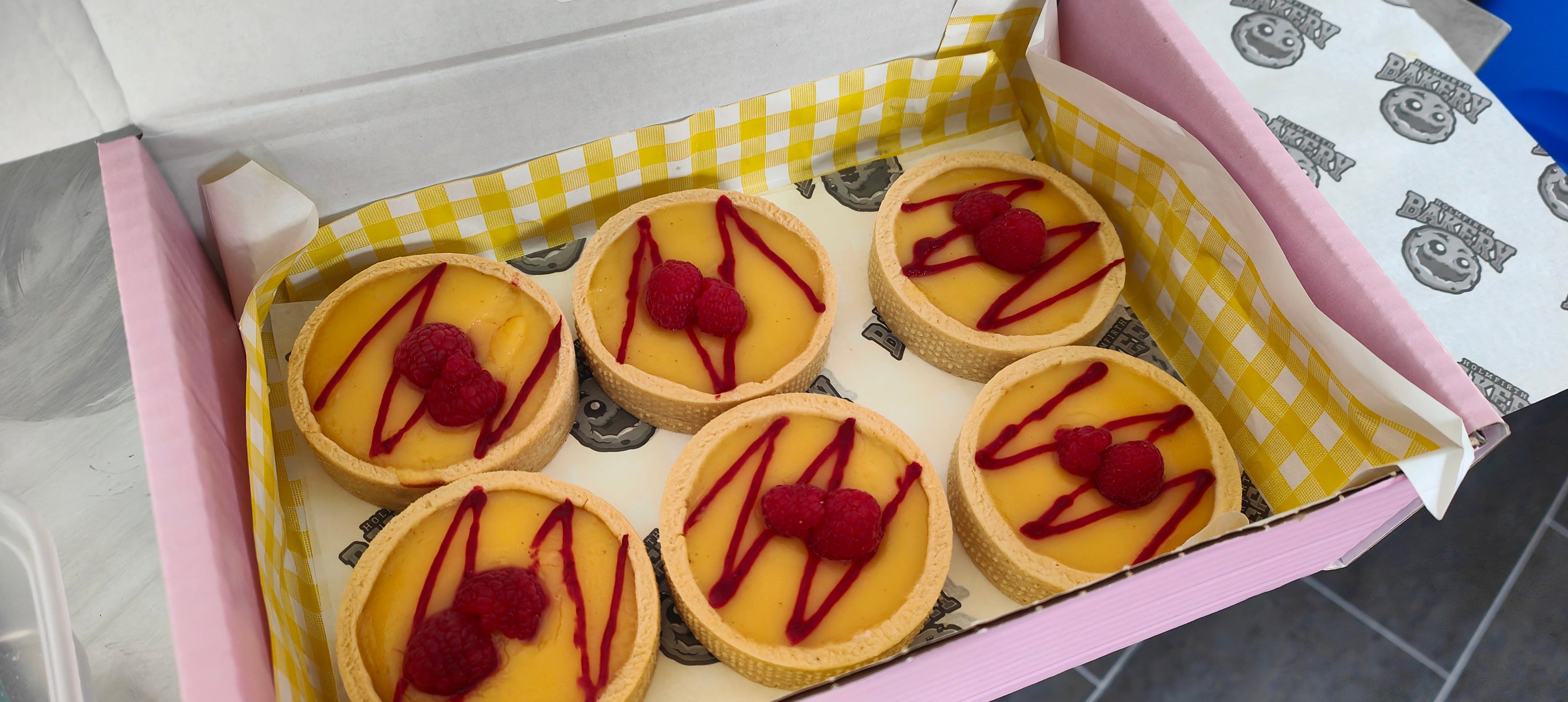 Pâte Sablée Tart Lemon & Raspberry