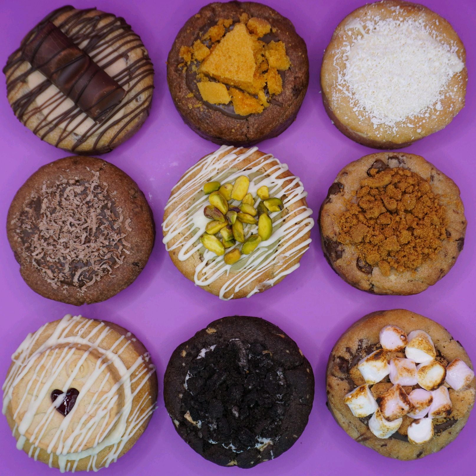 Mini Deep Dish Cookies