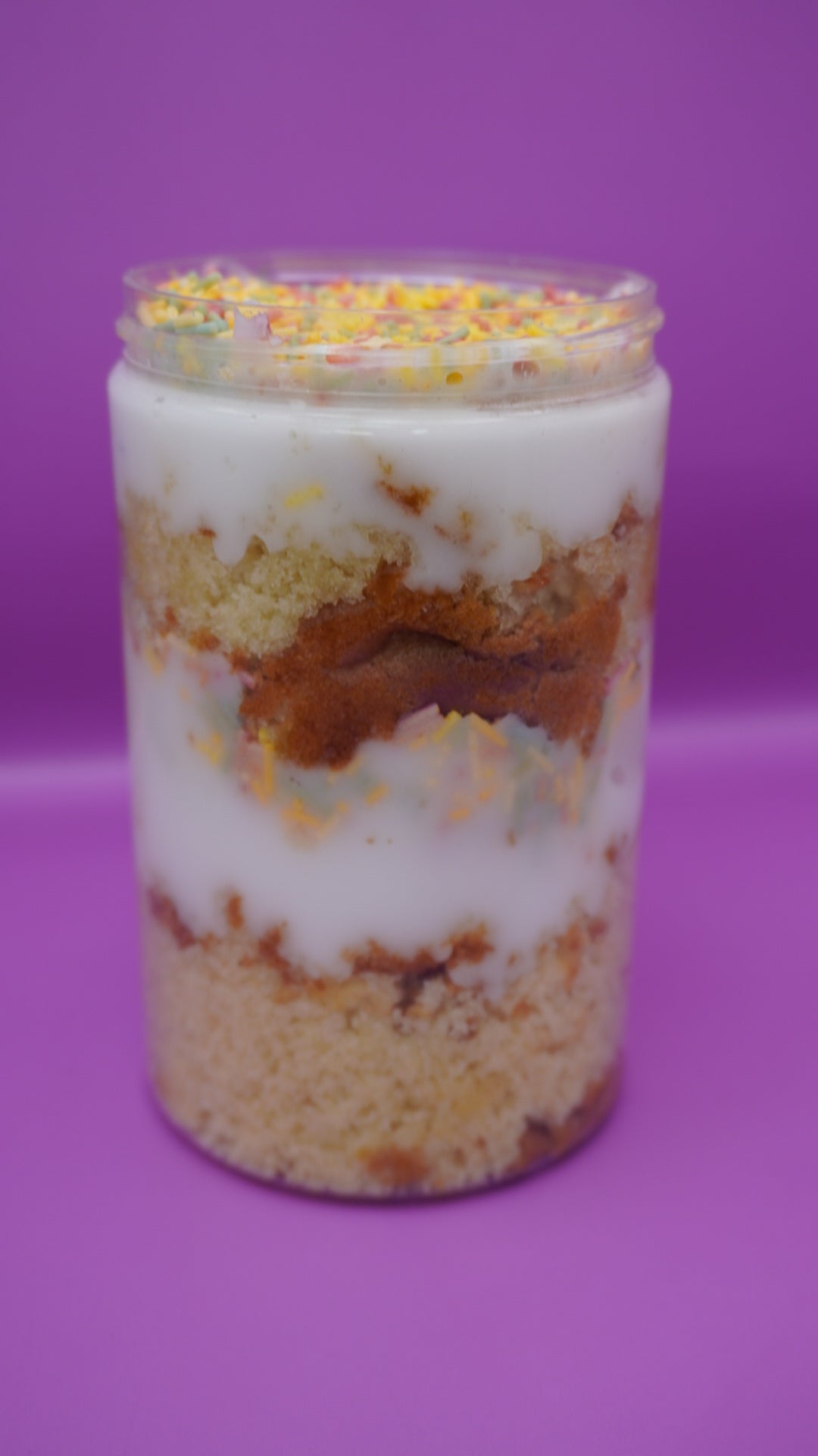 Old School Sprinkle Cake