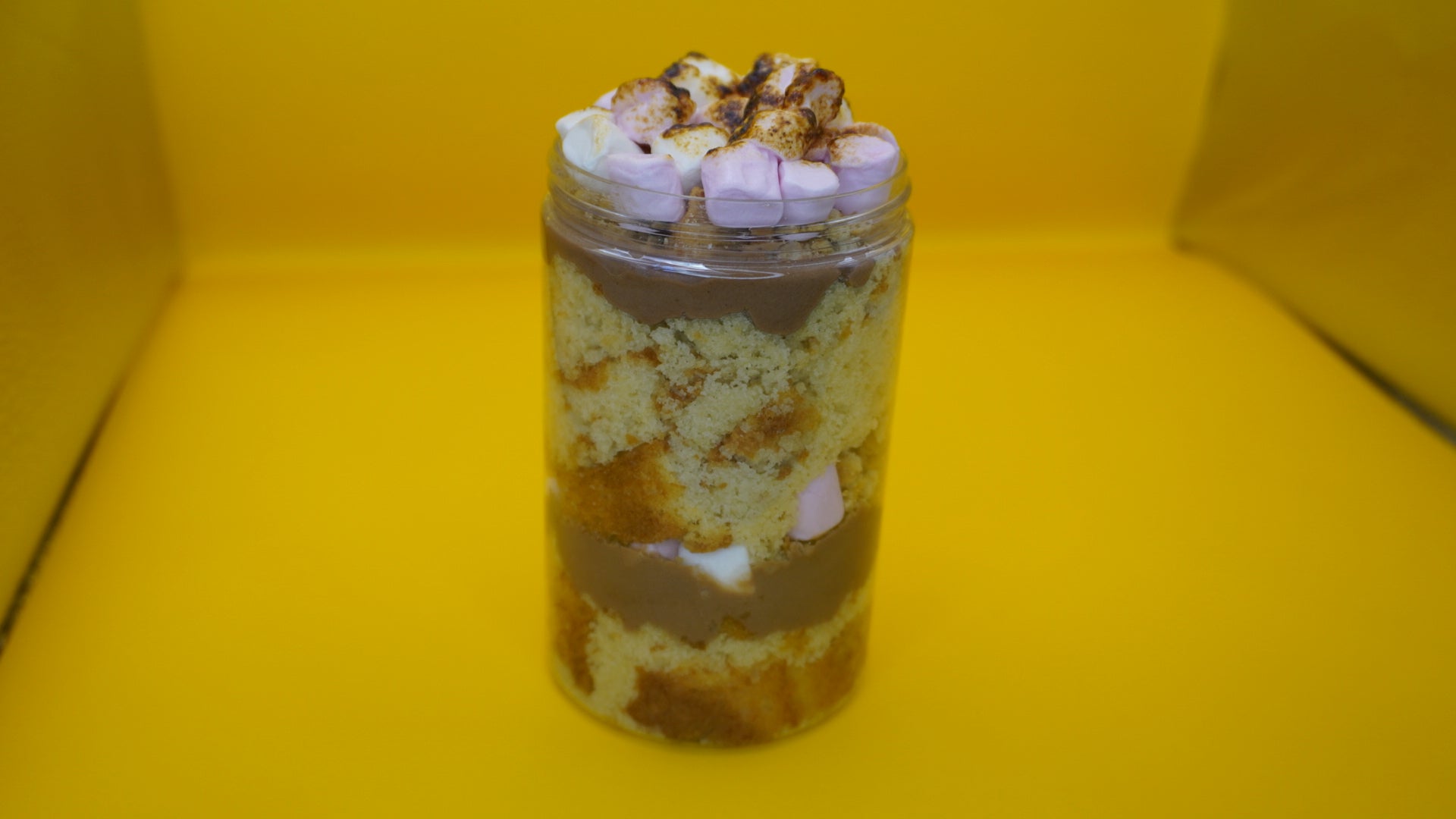Smores Cake Jar