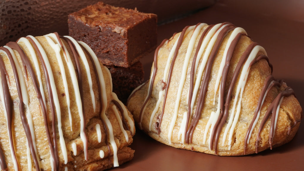 Milk Chocolate Brownie NYC Stuffed Cookie