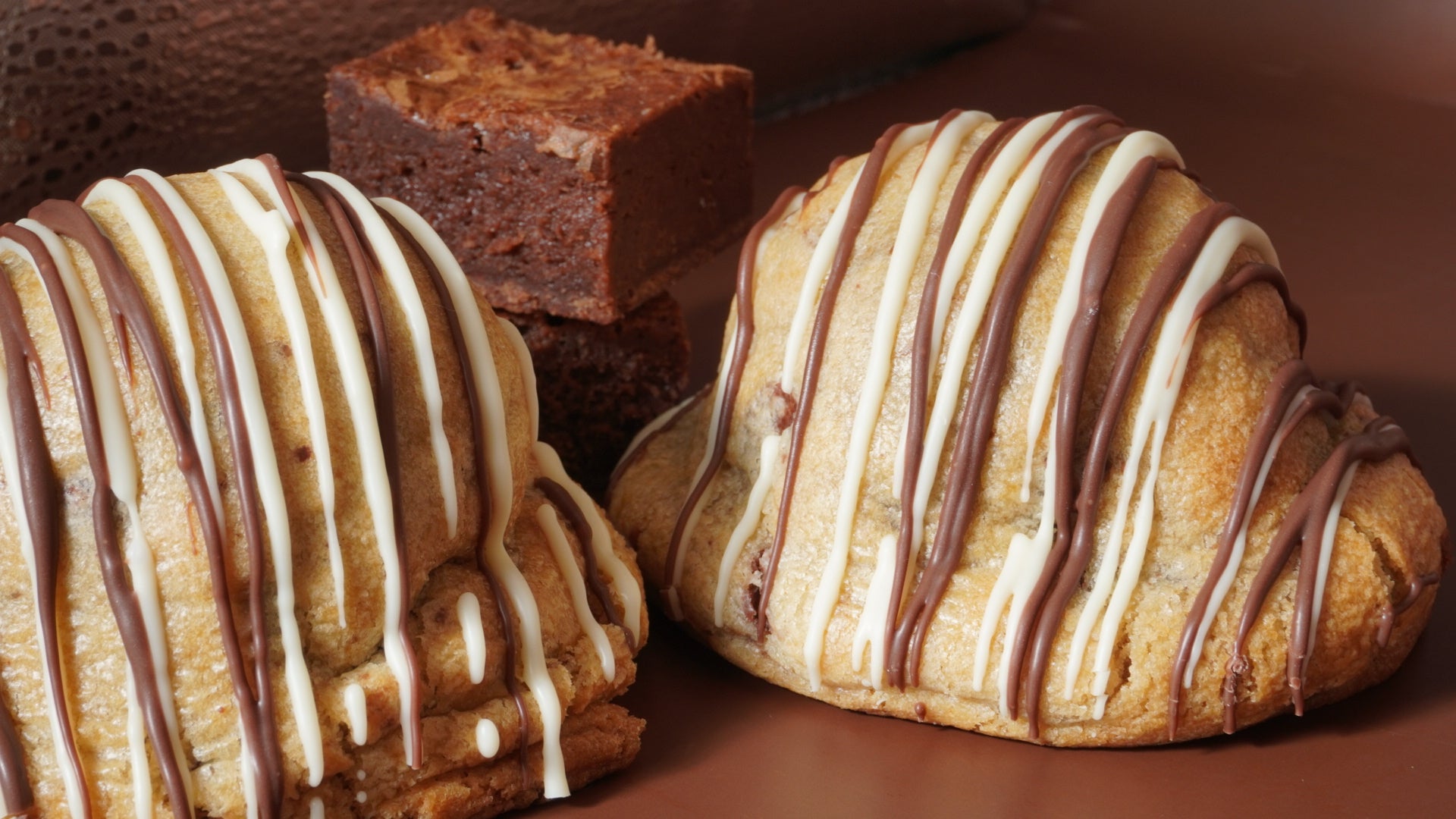 Milk Chocolate Brownie NYC Stuffed Cookie