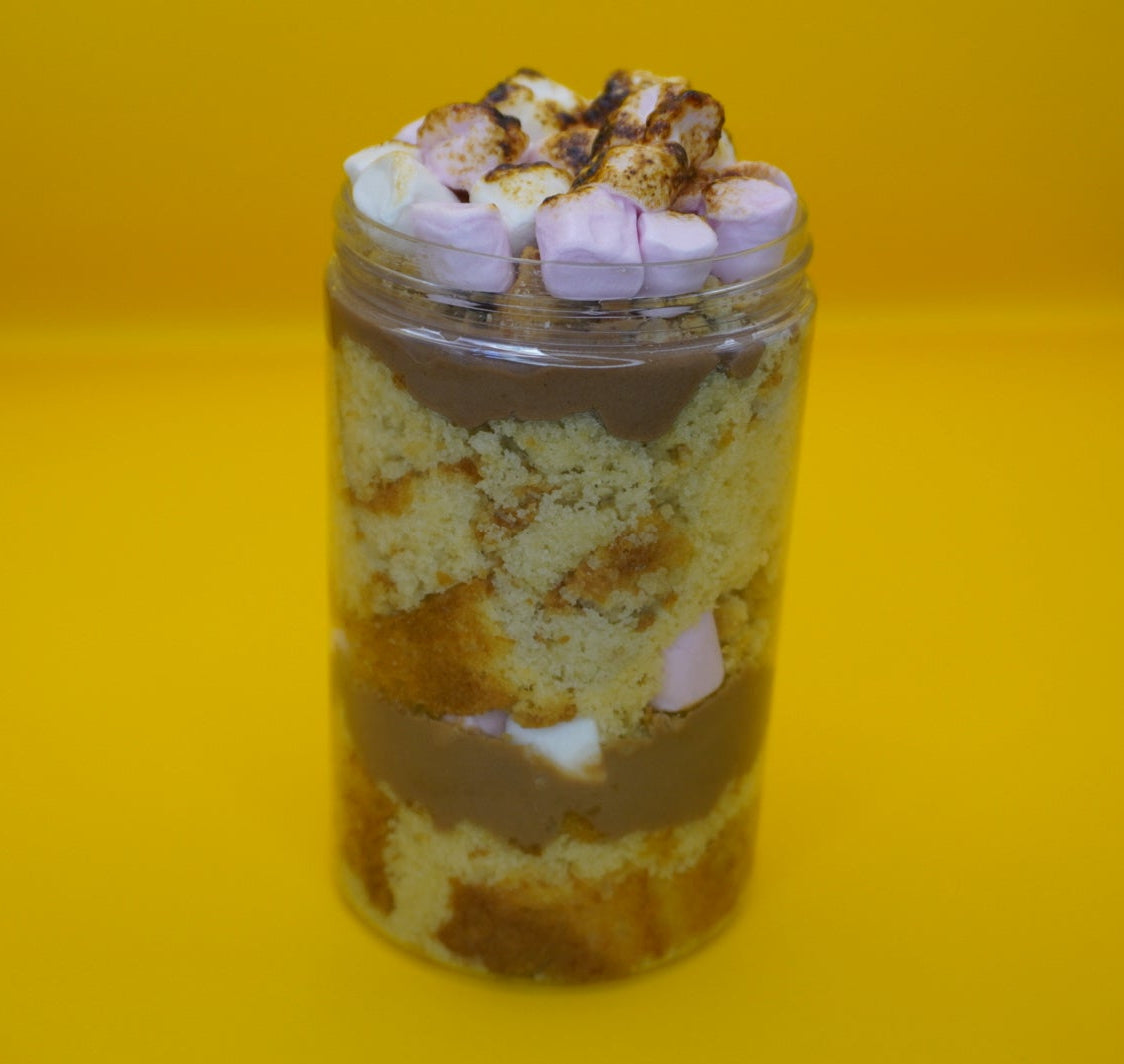 Smores Cake Jar