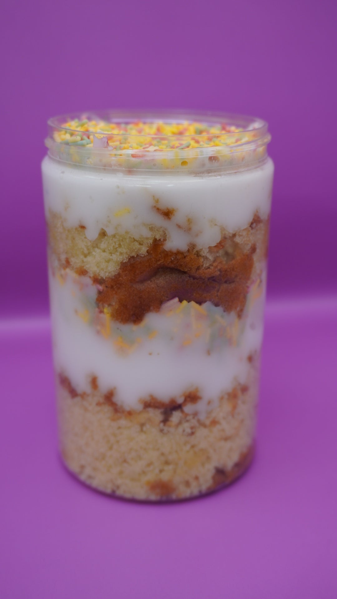 Old School Sprinkle Cake