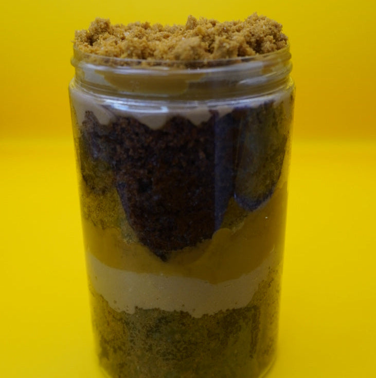 Chocolate Biscoffy Cake Tub