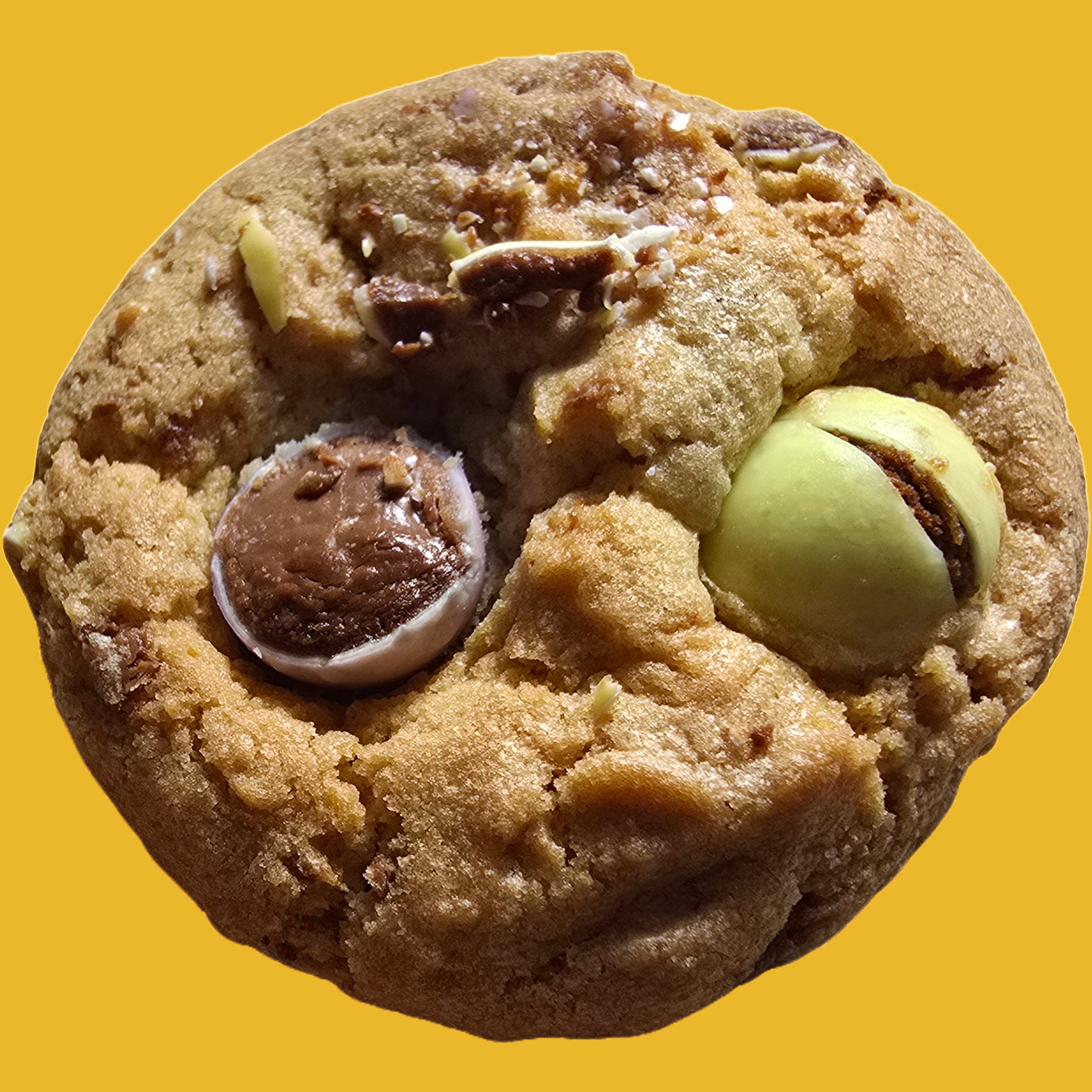 Mini Egg Snackbox 20 Cookies Dipping Dunking Cookies + 2 Dip