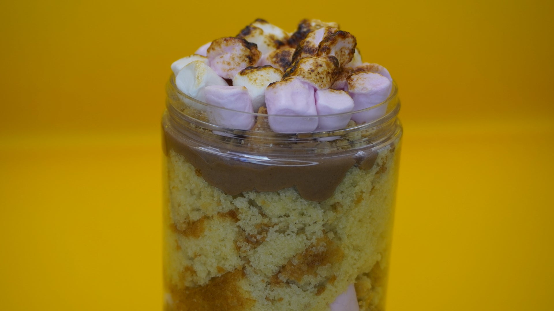 Smores Cake Jar