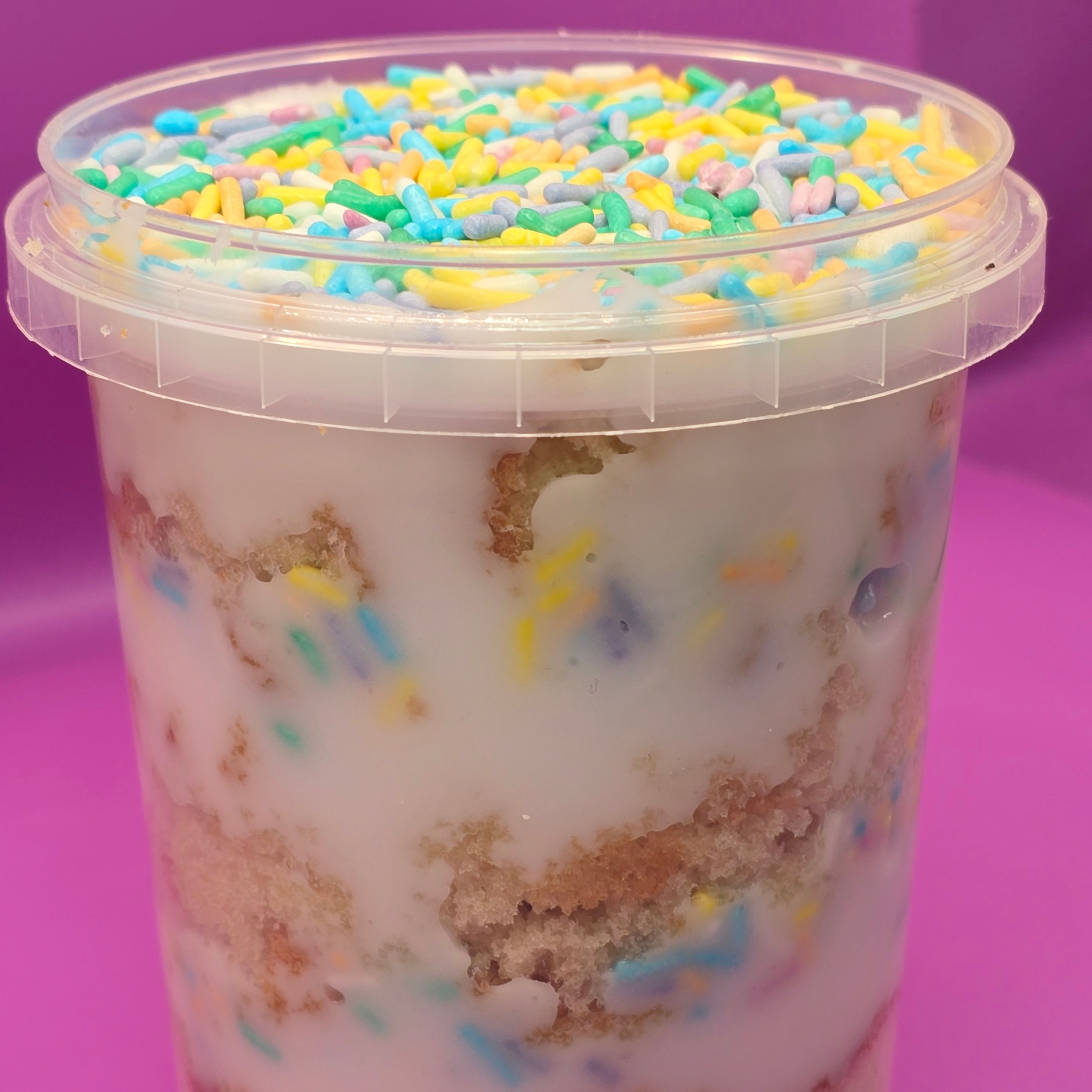Old School Sprinkle Cake
