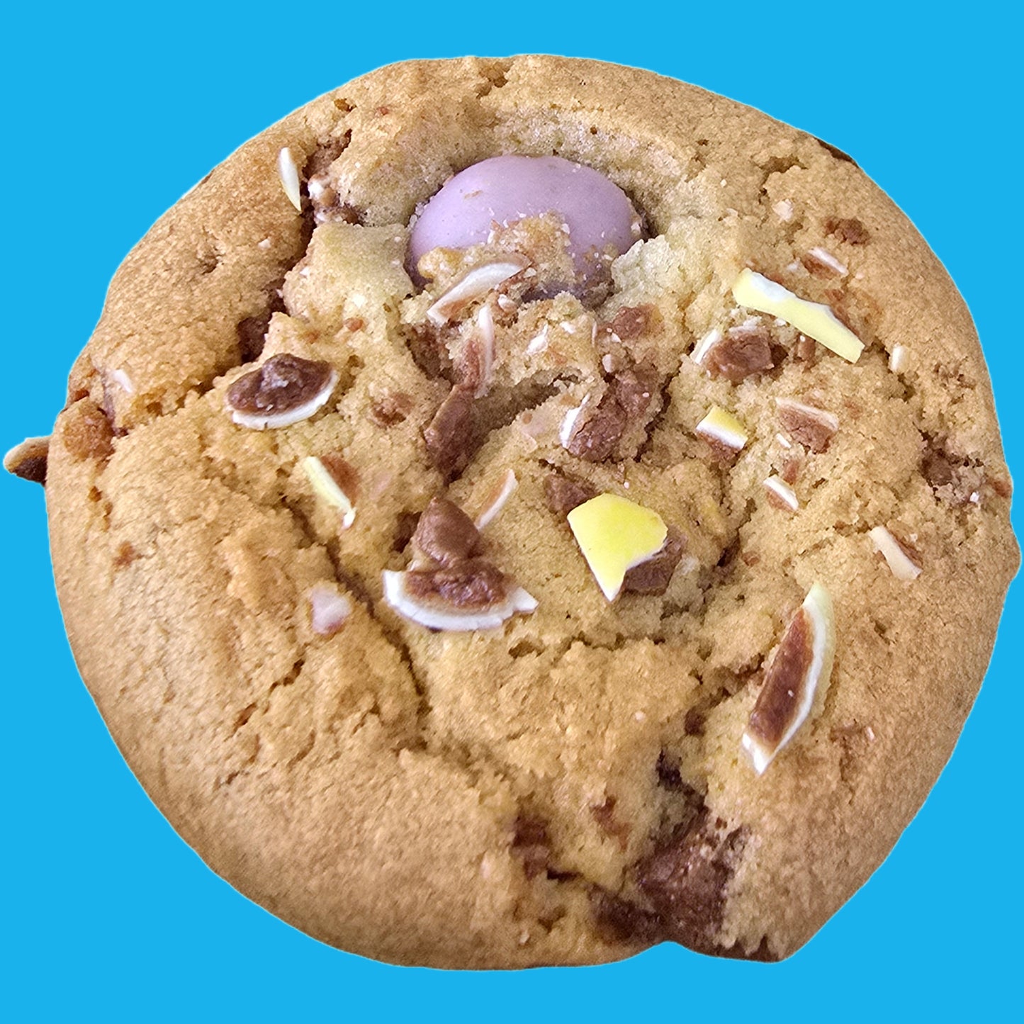 Mini Egg Snackbox 20 Cookies Dipping Dunking Cookies + 2 Dip