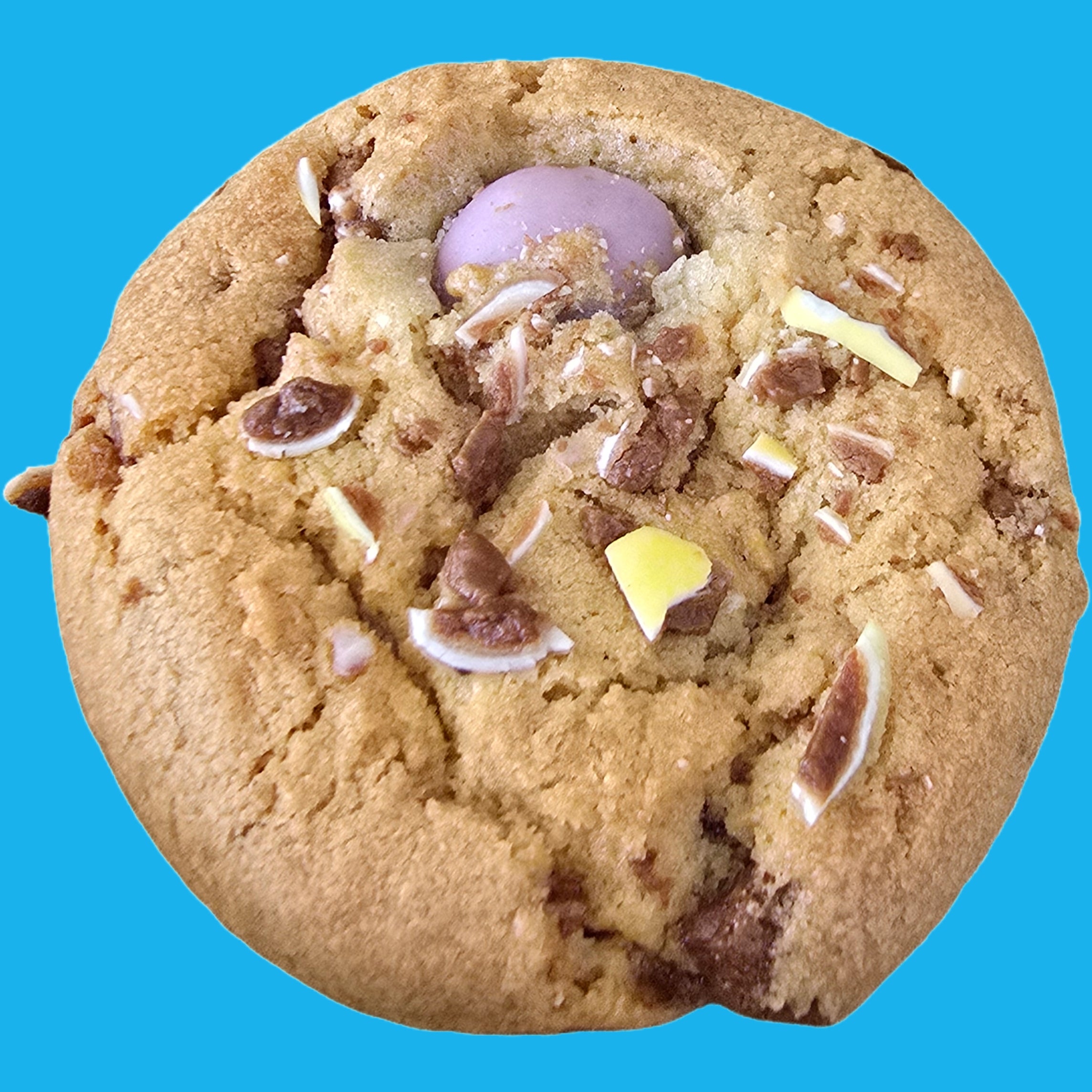 Mini Egg Snackbox 20 Cookies Dipping Dunking Cookies + 2 Dip