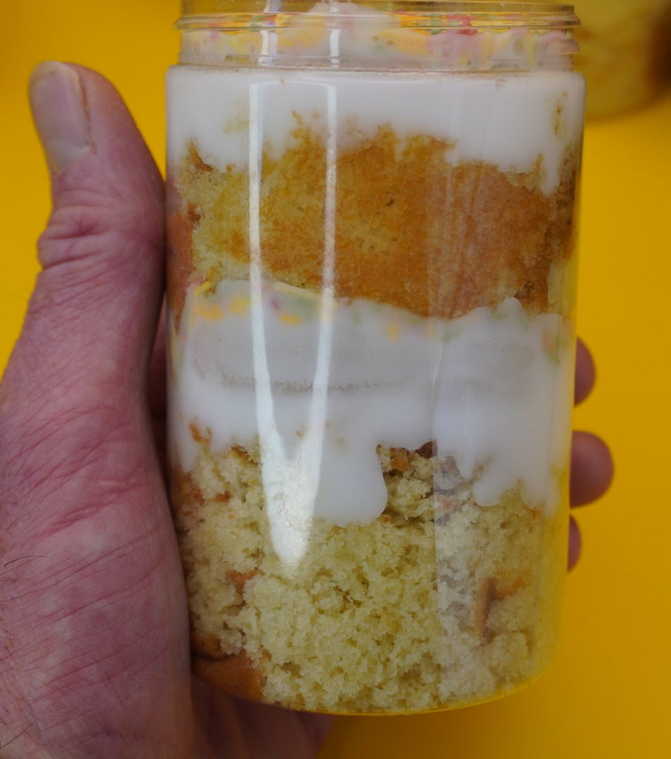 Old School Sprinkle Cake