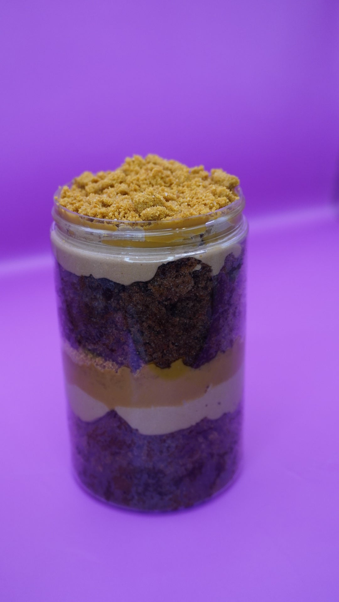 Chocolate Biscoffy Cake Tub