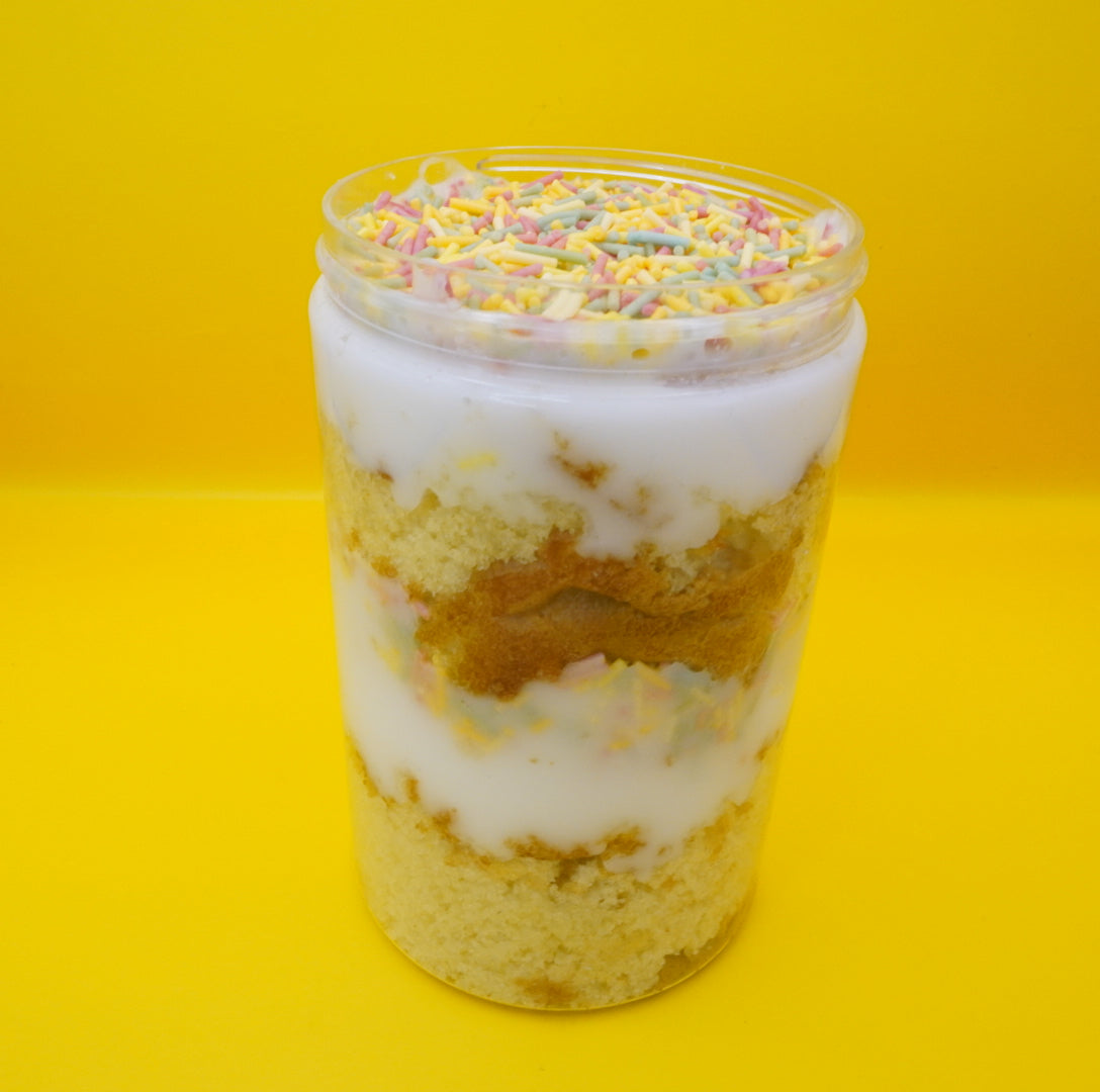 Old School Sprinkle Cake