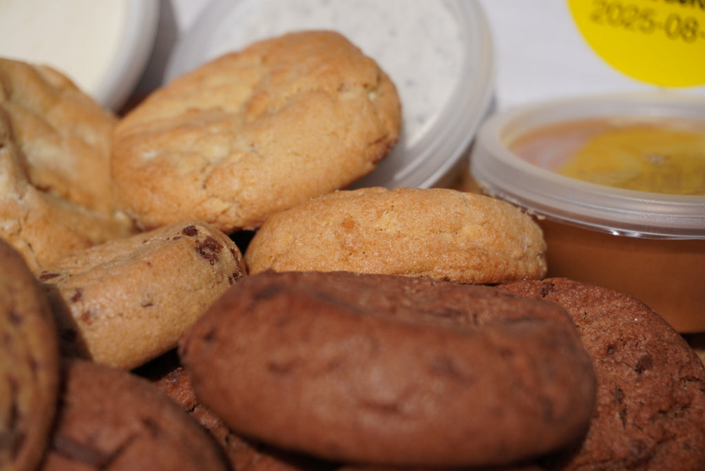 Treatbox 10 Cookie 1 Dip Dipping Dunking with 1 Dip