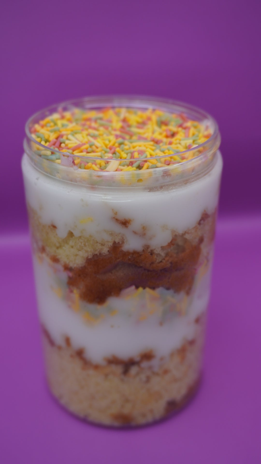 Old School Sprinkle Cake