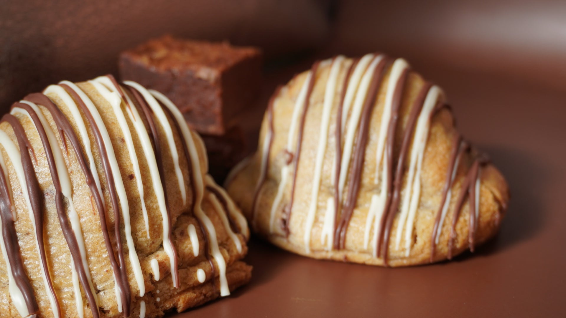 Milk Chocolate Brownie NYC Stuffed Cookie